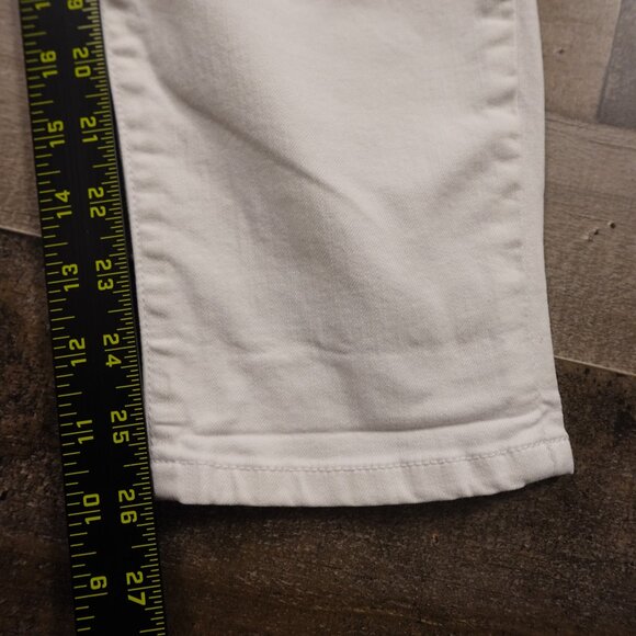 Democracy “Ab”solution White Ankle Jeans Women’s Size 10 - Picture 4 of 11